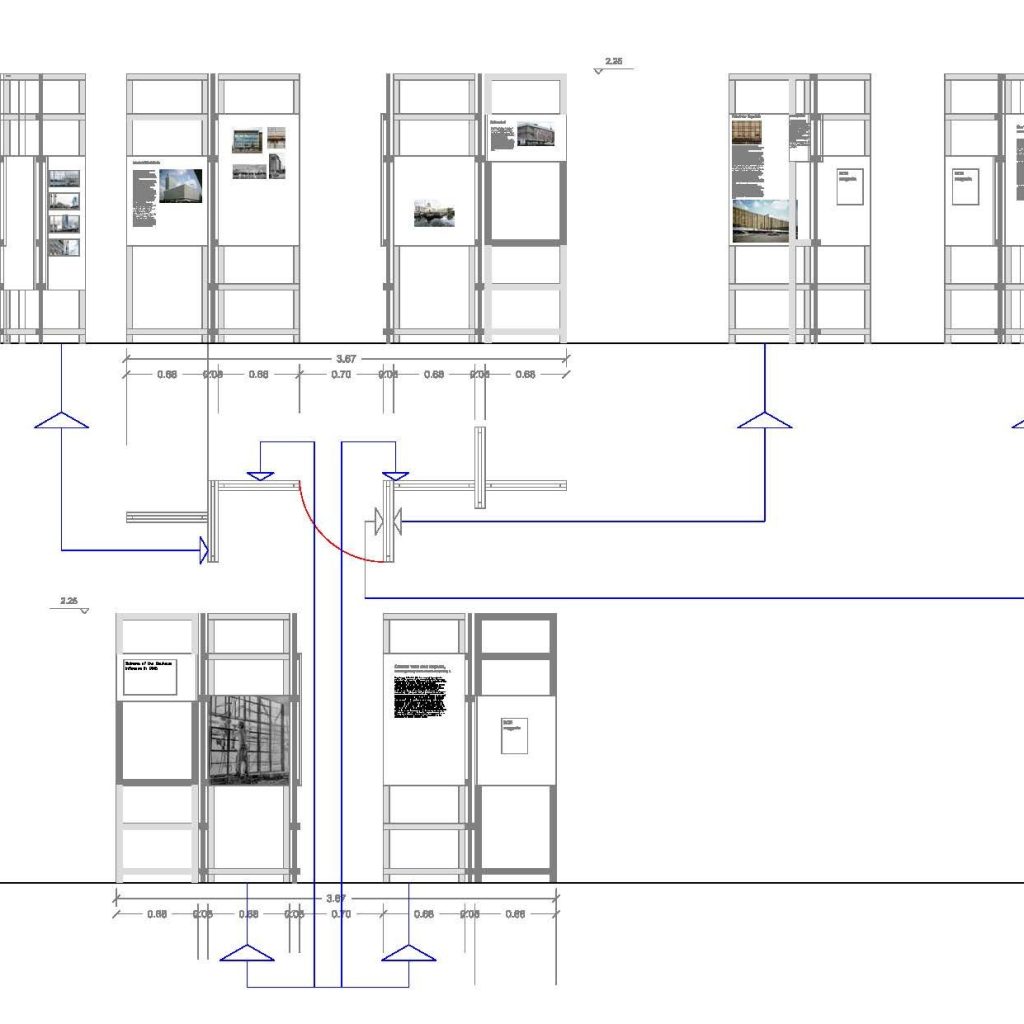 Curtain Wall and Beyond installation view, Bauhaus Lab 2015